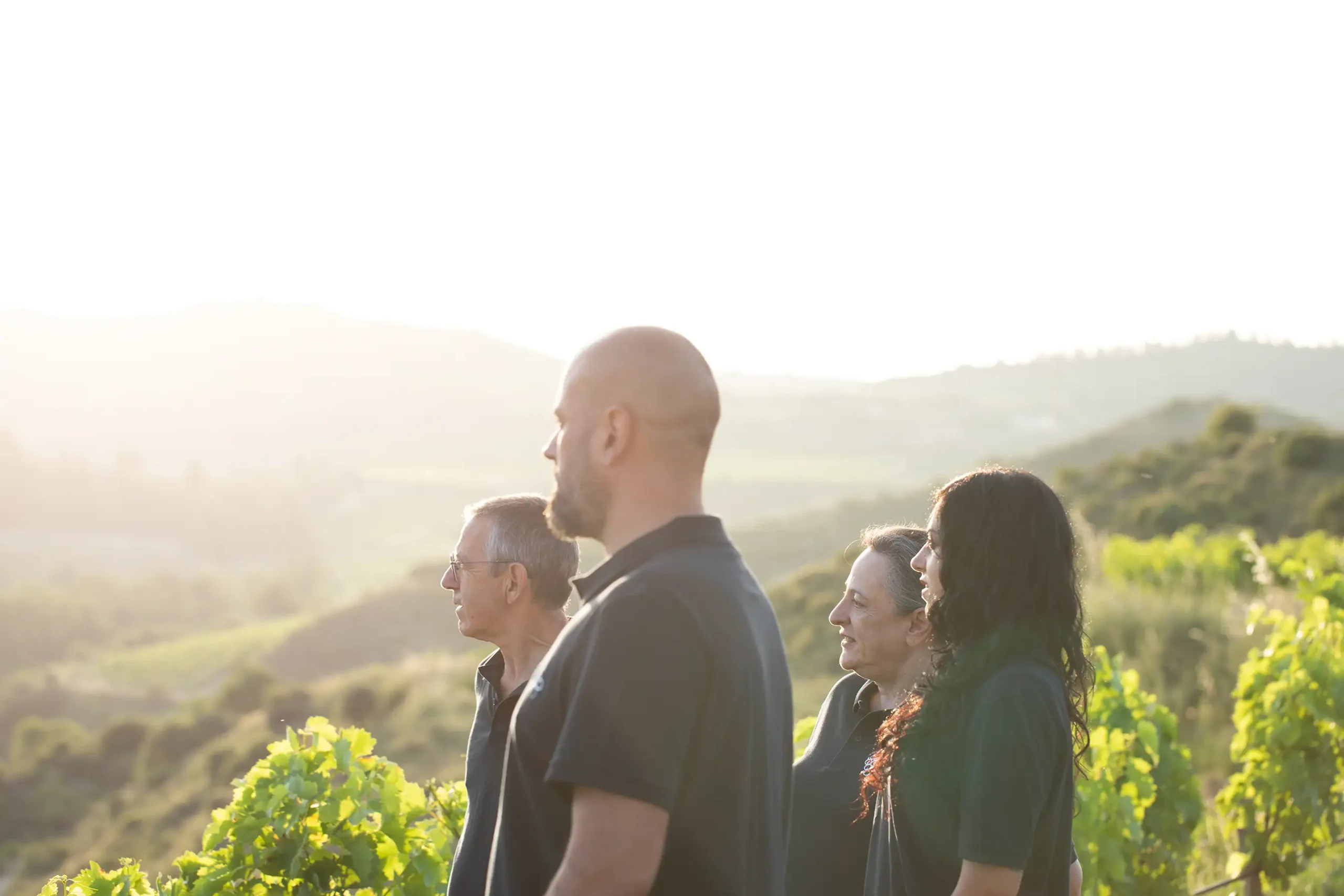 Alberto De Santiago y familia